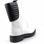 CAPRICE 25454-27 białe kozaki damskie 108 WHITE NAPLAK C CLIMOTION