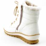 REMONTE R8480-80 białe śniegowce damskie TEX