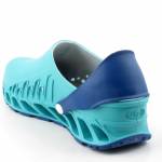 Scholl EVOFLEX emerald/navy klapki damskie F293782295