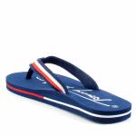TOMMY HILFIGER T3B8-32265-0058X051 granatowe japonki BLUE/MULTICOLO