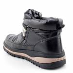 GEOX J26EWA ADELHIDE 0NFLV C9999 czarne śniegowce damskie