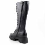 MARCO TOZZI 25603-29 BLACK ANTIC czarne trzewiki damskie