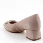 TAMARIS 22302-41 378 TAUPE SUEDE beżowe czółenka damskie