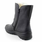RIEKER Z7172-00 TEX czarne kozaki damskie jz23