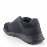 GEOX U26ANB 014EK DAMIANO C9999 BLACK czarne półbuty męskie