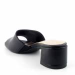 TAMARIS 27204-20 003 BLACK czarne klapki damskie