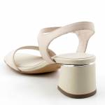 TAMARIS 28232-20 418 IVORY beżowe sandały damskie