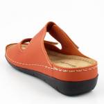TAMARIS 27510-41 606 pomarańczowe klapkidamskie wl24