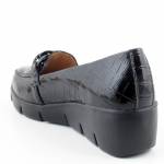FILIPPO DP4128/24 BK czarne mokasyny damskie wl24