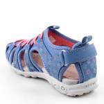 GEOX J45GRB 015CE WHINBERRY C4S7Q błękitne sandały młodzieżowe wl24