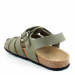 GEOX J458LA 000BC GHITA C3009 zielone sandały młodzieżowe wl24