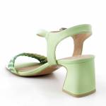 CAPRICE 28320-42 701 GREEN COMB zielone seledynowe sandały damskie wl24