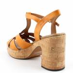 MARCO TOZZI 28394-42 637 MANGO pomarańczowe sandały damskie wl24