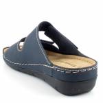 TAMARIS 27510-41 805 granatowe klapki damskie wl24