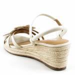 GIOSEPPO SAMSULA 71149-P Off-White Ecri sandały damskie wl24