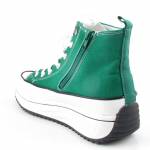 RIEKER 90010-52 zielone trampki damskie wl24