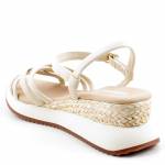 GIOSEPPO PERMET 71060-P Off-White Ecri sandały damskie wl24