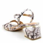 GIOSEPPO KUTALLI 71732-P Off-White beżowe sandały damskie wl24