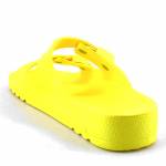 SCHOLL BAHIA MED MF269242409 żółte klapki damskie medyczne wl24