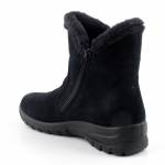 RIEKER L7162-00 TEX czarne kozaki damskie jz25