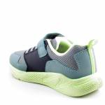 GEOX J55GBA 0BC14 SPRINTYE C0214 zielone czarne półbuty młodzieżowe wl25