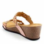 SCHOLL SANREMO MED pudrowy róż klapki damskie wl25 MF32031264