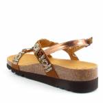 SCHOLL BOGOTA SANDAL MED brown brązowe sandały damskie MF320061011 wl25