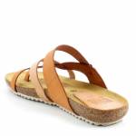 BLU SANDAL 8930 brązowe multi klapki damskie wl25 ESPANA IBIZA YOKONO