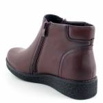 SERGIO LEONE BT 25348-S bordowe botki damskie jz25