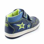 GEOX B741LE C0749 FLICK NAVY/LIME TRZEWIKI *KP*