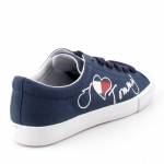 TOMMY HILFIGER T3A4-30260 GRANATOWE SNEAKERSY *DP*