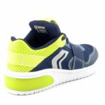 GEOX J927QB C0749 31-37 XLED NAVY/LIME PÓŁBUTY *JP*