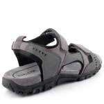 GEOX U4224A STRADA SZARE SANDAŁY *ML*