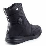 rieker X8061-00 czarne śniegowce TEX *DZ*