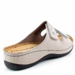 TAMARIS 27510-26 GREY popielate klapki *DL*