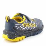 GEOX J15AXB TUONO granatowe żółte półbuty chłopięce sportowe J15AXB 014CE C0657
