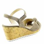 CAPRICE 28713-26 khaki sandały damskie 9-9-28713-26 759 CACTUS SUEDE