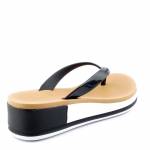 AZALEIA 281 517 czarne brazowe japonki damskie