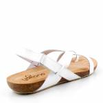YOKONO IBIZA-718 BLANCO BIAŁE SANDAŁY *DL*