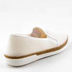 PANTO FINO ES-02-C białe espadryle damskie