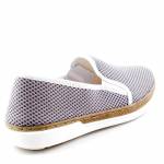 PANTO FINO ES-02-C jasno szare espadryledamskie
