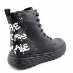 GEOX J16ETA PHAOLAE czarne trzewiki dziewczęce J16ETA 00004 C9999 BLACK