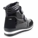 CAPRICE 26424-27 czarne śniegowce damskie 9-9-26425-27 019 BLACK COMB TEX