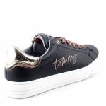 TOMMY HILFIGER T3A4-31164-1242X208 czarne półbuty młodzieżowe