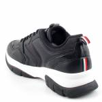 TOMMY HILFIGER T3A4-31177-0518999 czarnepółbuty młodzieżowe