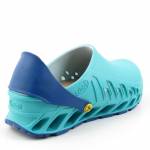 Scholl EVOFLEX emerald/navy klapki damskie F293782295