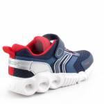 GEOX J25GAB 014BU WROOM C0735 granatowe czewone sneakersy młodzieżowe