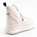 TAMARIS 25201-28 kremowe beżowe sneakersy damskie 418 IVORY