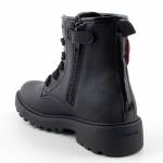 GEOX J2620C 000BC CASEY C9999 czarne trzewiki dziewczęcę