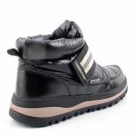 GEOX J26EWA ADELHIDE 0NFLV C9999 czarne śniegowce damskie